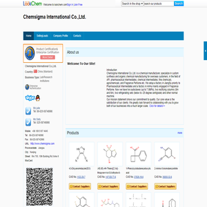 Chemsigma International Co.,Ltd. - Home