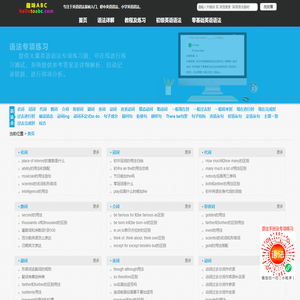 趣味ABC-英语语法学习资源分享